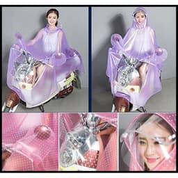 Áo mưa chấm bi có kính Cam Kết Chất Lượng 1