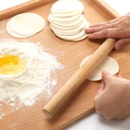 Cán Lăn  Bột /Cây Lăn Bột Bằng Gỗ 30cm 5