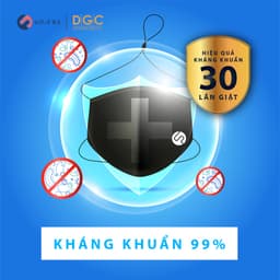 Khẩu Trang Vải Kháng Khuẩn Cao Cấp 3 Lớp Chống Bụi Chống Nắng DGCs - KTBA01M 6