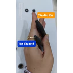 Bộ dụng cụ đóng nút bấm 4 thành phần (nút lò xo,nút chén,nút bấm quần jean, nút áo gió,túi ví) Cây đục lỗ cây đóng đế kê 7