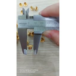 1KG Khoen ore mắt cáo 5mm Sắt xi màu Khuy ore mắt cáo bấm bạt, túi giấy Không long đền 4