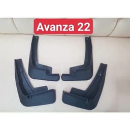 Bộ 4 Chắn Bùn Nhựa Dẻo Xe Toyota Veloz, Avanza 2022 2023 kèm ốc vít vừa form xe, lắp đặt dễ dàng 1