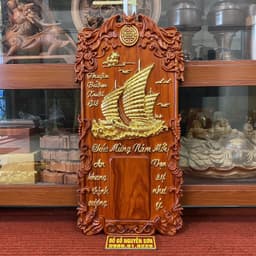 Đốc lịch gỗ hương dát vàng / thuận buồm xuôi gió , tam đa 6
