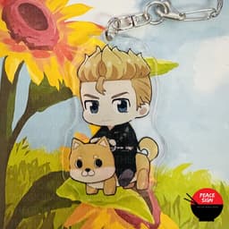 (mua 1 tặng 1) ( mica ) Móc khóa TOKYO REVENGERS ver CƯỠI THÚ Kịch Trường Của Takemichi anime chibi độc đáo 6