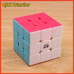 Rubik 3 Tầng QiYi Stickerless - Rubic 3x3 Warrior S 4