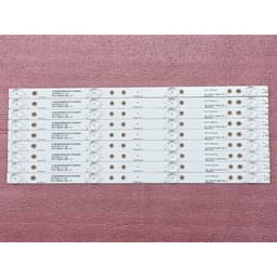 THANH LED TIVI A SANZO 50ES980 50ES980 50AU6100 50EK2100 50AU5900 50AU6000 50AT620 50EK3 MỚI 100%, BỘ 9 THANH MỖI THANH 6