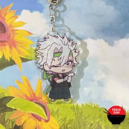(mua 1 tặng 1) ( CỔ ĐỘNG ) Móc khóa nhân vật KIMETSU NO YAIBA Thanh Gươm Diệt Quỷ anime chibi mica trong acrylic 7