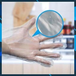 Bịch 100 Găng Tay Nilon Dùng 1 Lần Tiện Dụng 3