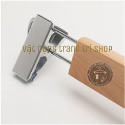 Móc kẹp gỗ vàng cao cấp 32cm (10 móc) 4