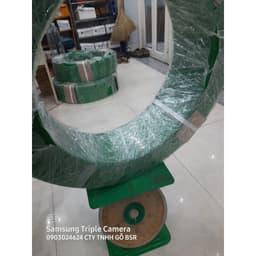 Dây đai nhựa PET bản rộng 16mm, 19mm dày 1mm Cuộn 20kg Màu xanh lá 2