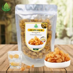 ✅[HÀNG CAO CẤP] Long Nhãn Hưng Yên 1Kg Sấy Khô Vàng Đẹp Ngọt Dẻo Không Tẩm Đường 2