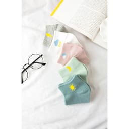 Tất pastel đám mây thời tiết cute 4