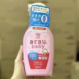 Nước rửa bình sữa ARAU BABY an toàn cho bé Chai 500ml-Túi 450ml 8