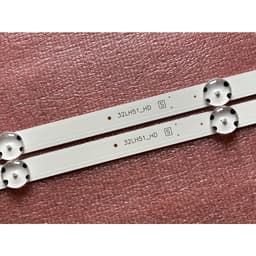 THANH LED TIVI LG 32LH591D 32LJ571D 32''V16.5 ART3 2718 REV0.11 V16.5 32 DH MỚI 100%, BỘ 2 THANH, MỖI THANH 5 BÓNG 3V 6