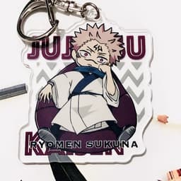 (mua 1 tặng 1) ( Mica trong acrylic ) Móc khóa nhân vật Sukuna CHÚ THUẬT HỒI CHIẾN JUJUTSU KAISEN chibi anime 9