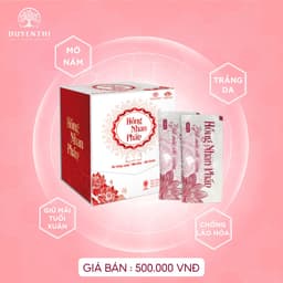 Hồng Nhan Phấn Bách Y Sâm Duyên Thị TRẮNG SÁNG DA MỜ NÁM Hộp 10 gói, 30 gói, 60 gói x 3gr (Mẫu Mới Dạng Bột) 9