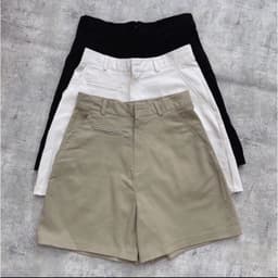 Quần Short Kaki Lưng Cao túi cơi cho Nữ m508 7