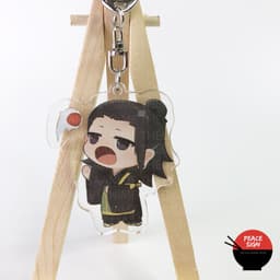 (mua 1 tặng 1) ( Mica trong acrylic ) Móc khóa JUJUTSU KAISEN ver HỘI CHỢ - CHÚ THUẬT HỒI CHIẾN dễ thương chibi anime 3