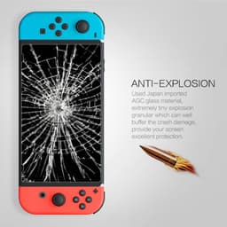 [Nhám Chống Vân Tay] Kính CL Máy Game Nintendo Switch 6.2" Cường Lực Matte Mờ 9H Chống Chói 3