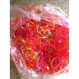 200g Chun buộc tóc, dây chun buộc tóc, nịt buộc tóc nhiều màu sắc phù hợp cho mọi lứa tuổi 5