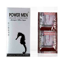 Bao Cao Su POWERMEN Longer Plus, Cá Ngựa Bạc  – Siêu Mỏng, Kéo Dài Thời Gian 8