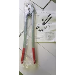 Dụng cụ siết dây đai nhựa PET PP Kìm bấm + Kìm siết dây đai + Bọ sắt Đóng dây đai Có Độ Rộng Từ 16-19 MM 5