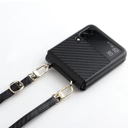 [CÓ SẴN] Ốp Samsung Z Flip 3 - ZFlip 3 - ZFlip3 - Flip3 5G unisex cho cả nam và nữ bảo vệ bản lề kèm dây dài 2