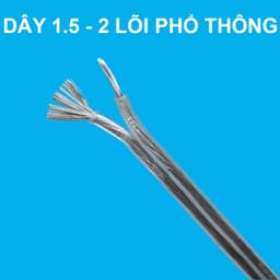DÂY ĐIỆN TRONG SUỐT VỎ PVC LÕI ĐỒNG MẠ KẼM 6