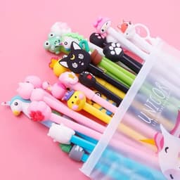 Combo 20 Bút Bi Nước Hoạt Hình Hot, Ngòi 0,5mm, Nhiều Mẫu Độc Đáo 3