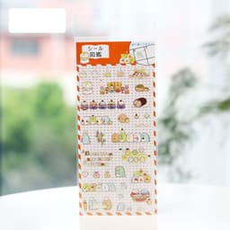 Hình dán sticker thú nhún xanh cam dễ thương ngộ nghĩnh 4
