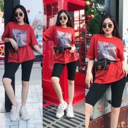Quần Legging Nâng Mông ĐÙI - Legging Đùi 1