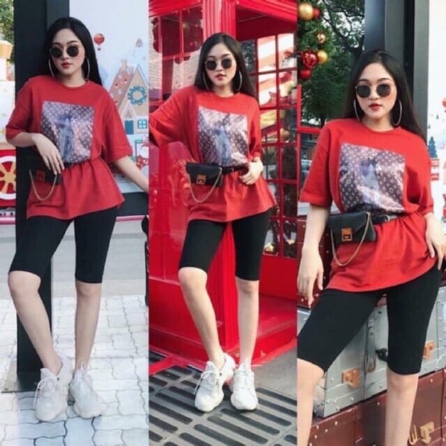 Quần Legging Nâng Mông ĐÙI - Legging Đùi
