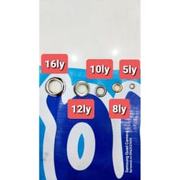 Máy dập khoen mắt cáo ore Đóng khuy bạt Không cần đục lỗ sẵn Size 4mm,5mm,6mm,8mm,10mm,12mm,16mm Model DKJ-919 5