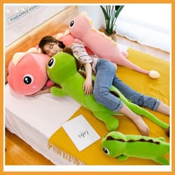 Gấu Bông Khủng Long Đuôi Tim Siêu To Khổng Lồ, Gối Ôm Hình Thú khủng Long Chất Liệu Cao Cấp Siêu Êm miu bedding shope 5