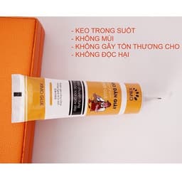 Keo dán giày, dép siêu dính dùng nhiệt trong suốt SHOES CARE không tổn thương da X5 6