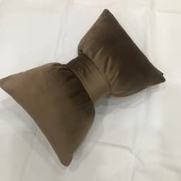 Gối tựa đầu ô tô vải nhung cao cấp hình nơ sang chảnh 7