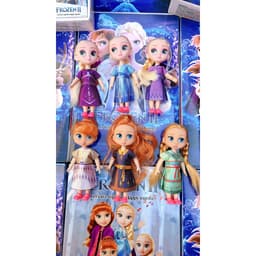 Hộp 6 búp bê Elsa, Anna - Fozen Smart Baby 5