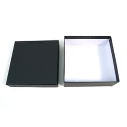 Hộp quà tặng, hộp si đựng quà nắp rời gắn nơ handmade kích thước 14x14x5cm 6