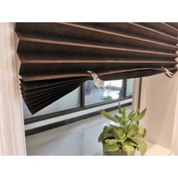 Rèm dán cửa xếp ly chất liệu vải không dệt chắn nắng không cần đóng khoan tường giá rẻ Liminho Shop 3