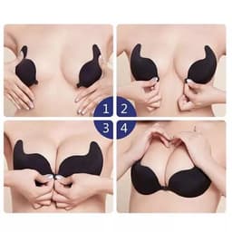 Áo Bra Dán Silicon - Áo Ngực Tạo Khe Mặc Váy Cưới Hoặc Đầm Hở Vai Hình Xoài 2