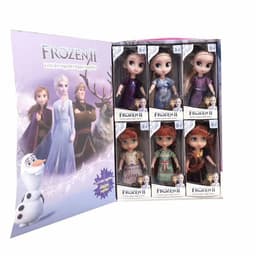 Hộp 6 búp bê Elsa, Anna - Fozen Smart Baby 3