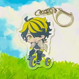 (mua 1 tặng 1) ( Mica ) Móc khóa in hình TOKYO REVENGERS Kịch Trường Của Takemichi ver XE ĐẠP anime chibi xinh xắn 5