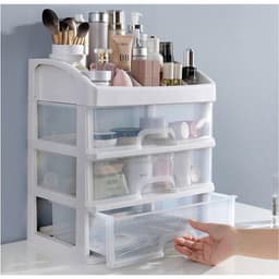 Kệ Đựng Mỹ Phẩm Đồ Trang Điểm Trang Sức 4 Tầng Ngăn Kéo Tiện Dụng 6