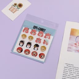 Ảnh dán sticker in hình SPY X FAMILY GIA ĐÌNH ĐIỆP VIÊN anime chibi trang trí xinh xắn 3