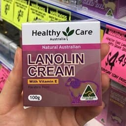 Kem Cừu Healthy Care Lanolin Cream 100g Úc 2