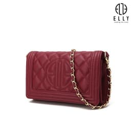 [Tặng hộp 20.10]  Túi clutch nữ cao cấp da thật ELLY – EC59 6