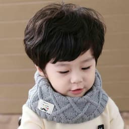 KHĂN LEN ỐNG CỔ LỌ CHO BÉ - Khăn ống hàn quốc quàng cổ cho bé trai, bé gái (tuyển sỉ) 5