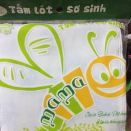Tấm Lót Phân Xu Sơ Sinh Cao Cấp Mama 30 tờ/túi 3