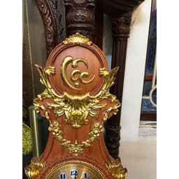 Tranh Đồng Hồ Gỗ Hương Đá Kích Thước 30*60cm 7