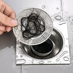 Nắp bịt cống thoát sàn nhà tắm bằng lưới inox thoát nhanh, chặn tóc, lọc rác, chống tắc hiệu quả 8